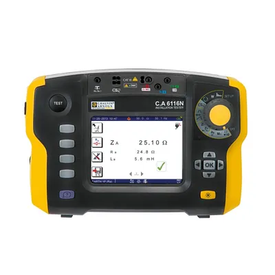 Chauvin Arnoux C.A 6116N - Tester elektrických inštalácií do 2 GΩ