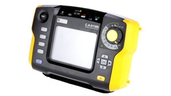 Chauvin Arnoux C.A 6116N - Tester elektrických inštalácií do 2 GΩ