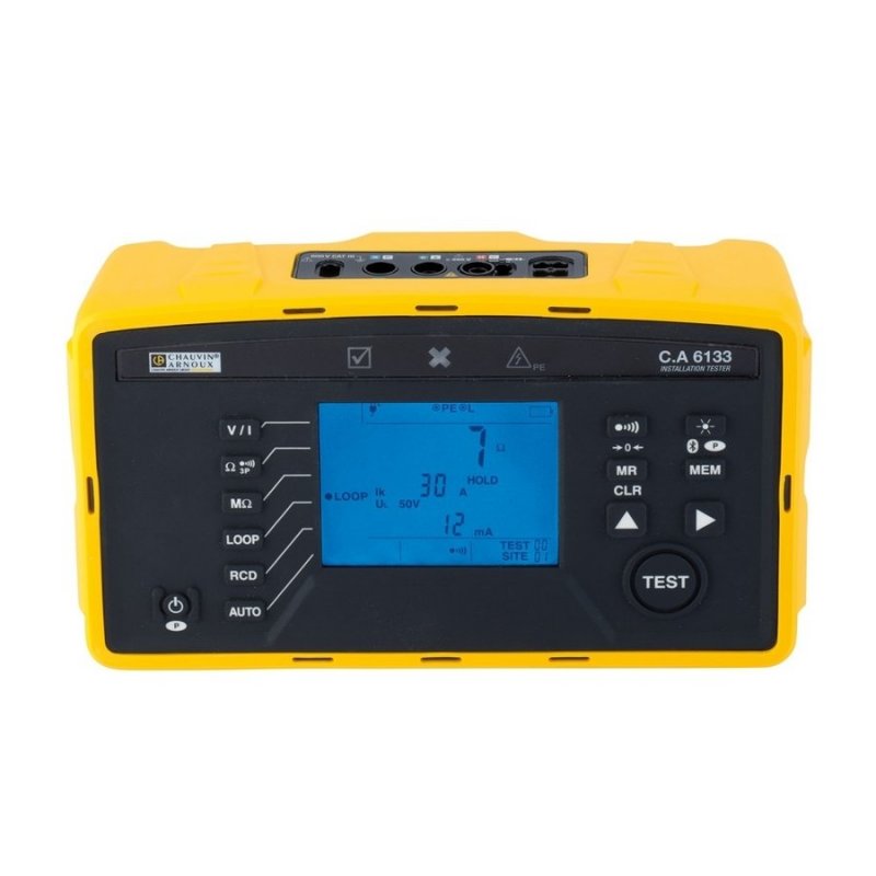 Chauvin Arnoux C.A 6133 - Tester elektrických inštalácií do 1 GΩ