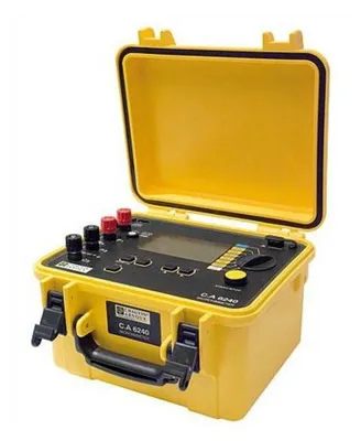 Chauvin Arnoux C.A 6240 - Tester malých odporov 1 µΩ–400 Ω
