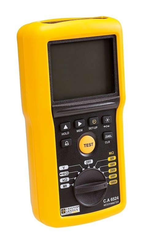 Chauvin Arnoux C.A 6524 - Digitálny merač izolačného odporu 200 GΩ