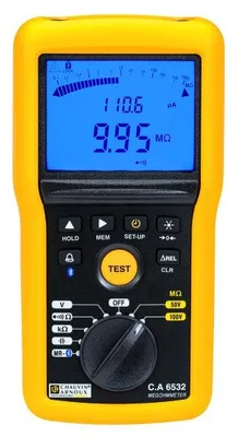 Chauvin Arnoux C.A 6532 - Digitální měřič izolační 10 kΩ až 20 GΩ
