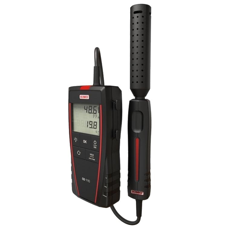 KIMO CO110 - Detektor CO 0-500 ppm / -20 až +80 °C
