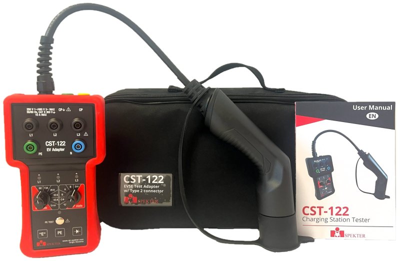 MI Spekter CST-122 - Adaptér na testovanie nabijacich stanic režim 2 a 3