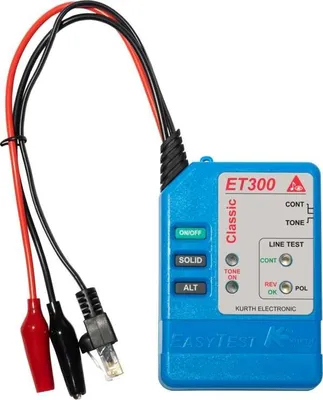 Gossen Metrawatt ET300 – Easytest 300 - generátor vyhľadávacieho signálu ochrana do 120 V AC/DC