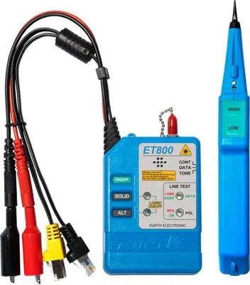 Gossen Metrawatt Sada kabelových testerov KE801 - M Ochrana proti prepätiu do 60 V