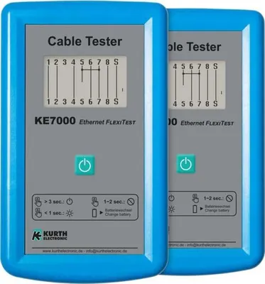 Gossen Metrawatt Sada KE7000 - Tester káblov cenovo výhodný RJ11/RJ45 a koaxiálne káble