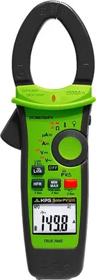 KPS DCM8700PV - Kliešťový multimeter pre fotovoltaické aplikácie do 1 500 A AC/DC