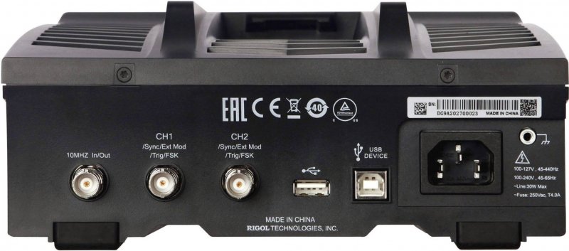 RIGOL DG952 - Generátor 1 uHz ~ 50 MHz