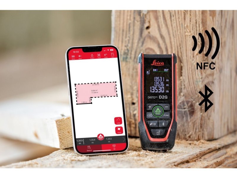 Leica Geosystems DISTO D2G - Laserový diaľkomer do 120 m