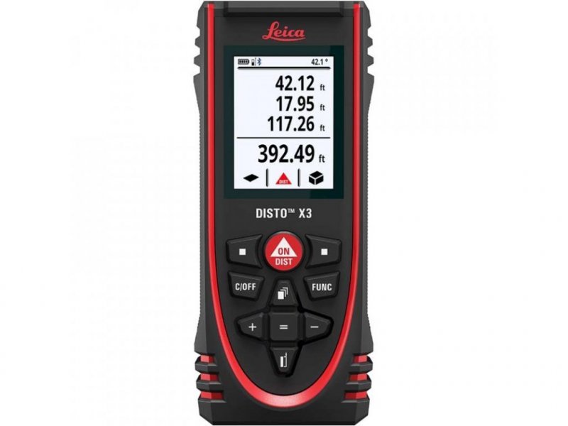 Leica Geosystems DISTO X3 laserový dálkoměr s Bluetooth, rozsah 150 m, přesnost ±1 mm