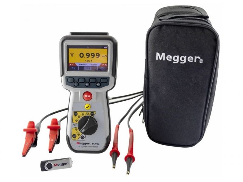 Megger DLRO2 - meradlo prechodového odporu do 2000 ohm