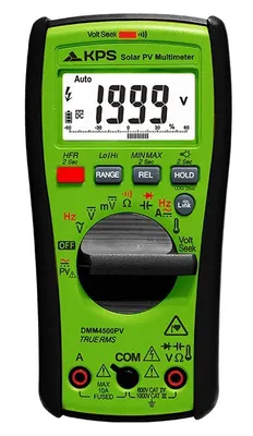 KPS DMM 4500PV - Multimeter pre PV inštalácia do 1500 V AC / 2000 V DC