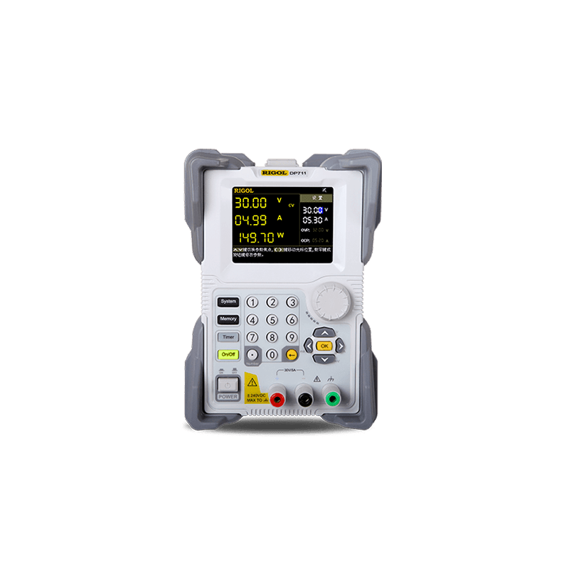 RIGOL DP711 laboratorní zdroj stejnosměrného napětí 0-30V/5A s TFT displejem