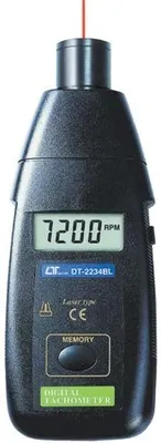 Lutron DT 2234BL - Digitálny otáčkomer 10–99 999 RPM