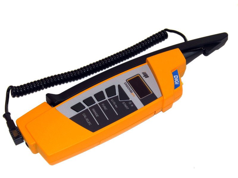 ILLKO DIGIOHMpro + batéria + nabíjačka 0–200 Ω