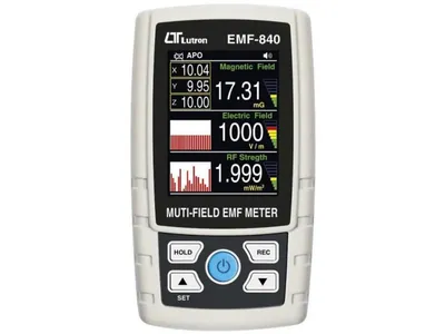 Lutron EMF-840 - Multifunkčný merač elektromagnetického poľa NF/RF elektromagnetické polia