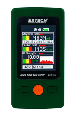 Extech EMF450 - meradlo magnetického a elektrického poľa 50–2000 V/m