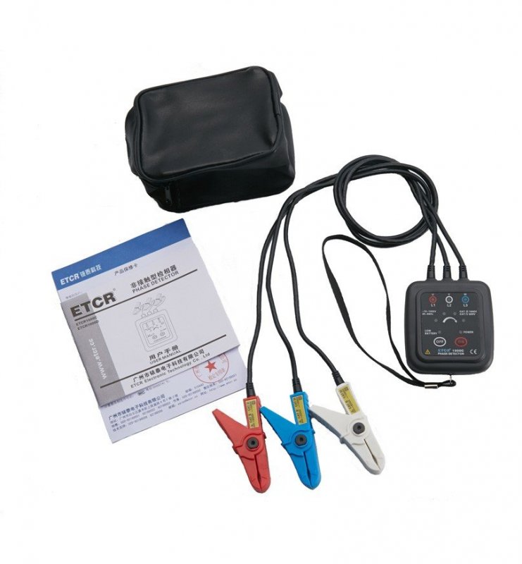 ETCR 1000D - Tester poradia fáz Bezkontaktné meranie