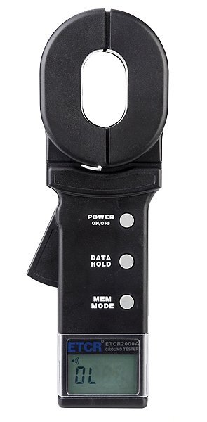 ETCR 2000A - Kliešťový tester zemných odporov do 200 ohm s priemerom klieští 32 × 55 mm