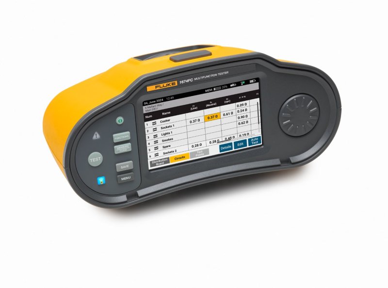 Fluke 1674 FC/1630 - Tester elektrických inštalácií do 1000 MΩ
