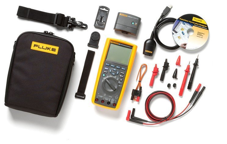 Fluke 287/FVF/IR3000 digitálny multimeter s maticovým displejom 320x240 bodov, TRMS meraním a funkciou TrendCapture