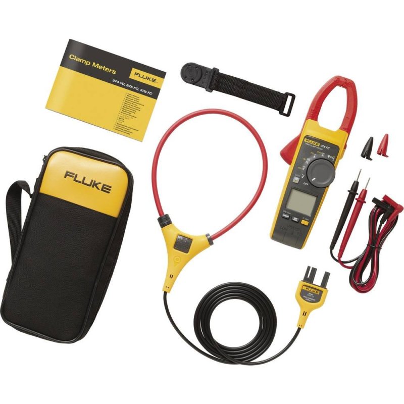 Fluke 376 FC - Klešťový multimetr do 1000 A (2500 A s iFlex)