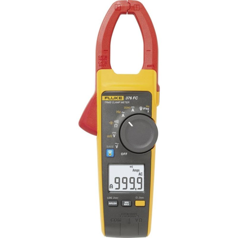 Fluke 376 FC - Klešťový multimetr do 1000 A (2500 A s iFlex)