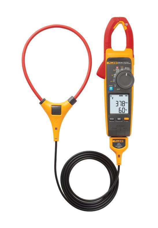 Fluke 378 FC - Bezkontaktný klešťový TRMS multimeter 0–1000 VAC / 0–999 A