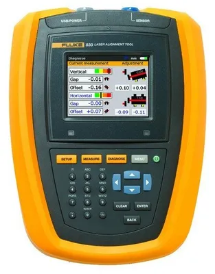 Fluke 830 - merac mechanických vibrácií jednolaserová technológia