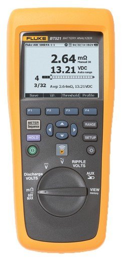 Fluke BT521 - Tester batérií / akumulátorov Meranie odporu 3 mΩ–3 Ω