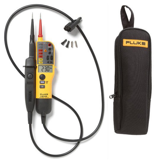 Fluke T150/C150 - Tester napięcia, ciągłości i wskaźnika kolejności faz do 690 V