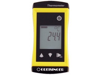 Greisinger G1791 jednoručný teplomer s Pt1000 senzorom a sondou 920 mm pre meranie teploty pôdy a kompostu, rozsah -70 až +250 °C