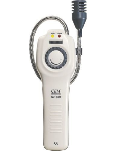 CEM GD-3300 detektor horľavých plynov s prívodným vedením sondy, LCD displejom a nastaviteľným alarmom