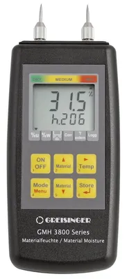 Greisinger GMH 3810 - Merač vlhkosti materiálov 4–100 %