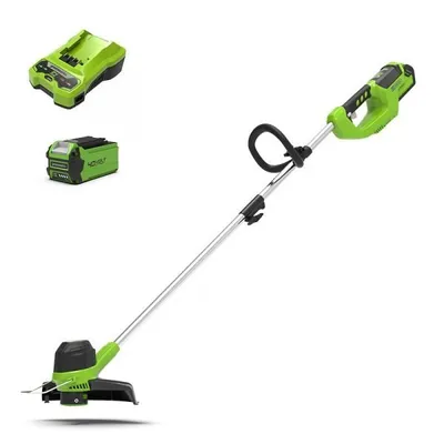 Nabíječka 40V Greenworks G40LTK2 sady křovinořezu