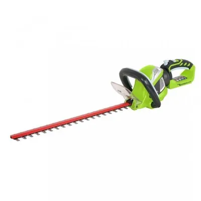 Greenworks 24V prémiové nůžky na živý plot G24HT57 - nožnice na živý plot 57 cm čepeľ