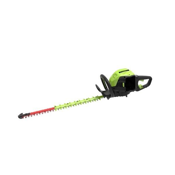 60V nožnice na živý plot Greenworks GD60HT66 s dĺžkou čepele 66 cm a bezuhlíkovým motorom