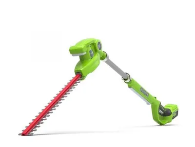 Greenworks 24V Tyčové nůžky na živý plot G24PH51 - Tyčové nožnice na živý plot 51 cm