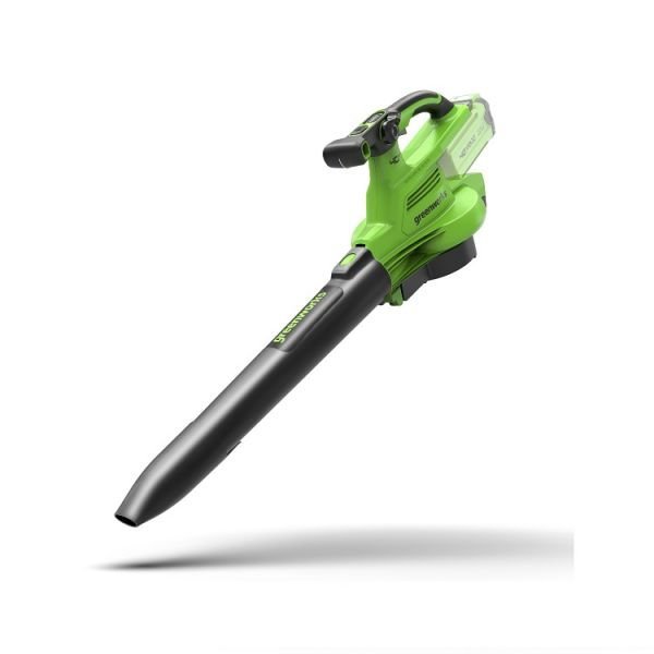 Greenworks GD40BVII 40V akumulátorový foukač/vysavač s bezkartáčovým motorem a mulčovací funkcí