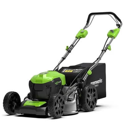40V akumulátorová sekačka na trávu 46cm Greenworks 40 V
