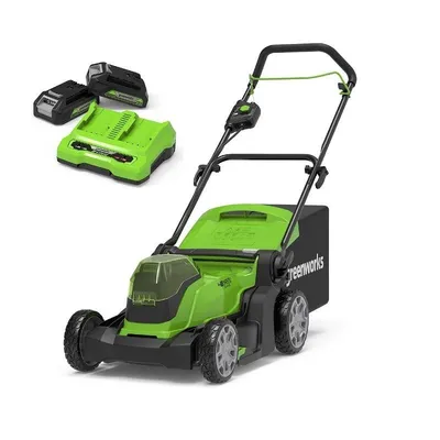 2x24V akumulátorová sekačka 41cm G24X2LM41K2x sada 48 V