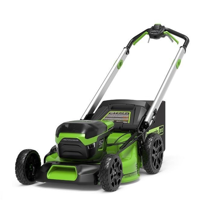 Greenworks GD60LM51SP 60V sekačka na trávu s pohonem, šířka záběru 51 cm, bezuhlíkový motor