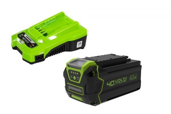 Nabíječka Greenworks 40V 2A s lithium-ionovou baterií 2Ah (72Wh) GSK40B4
