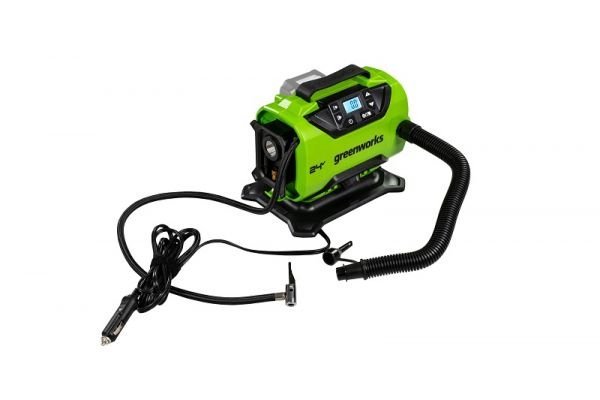 Mini kompresor 24V Greenworks G24IN 11 barů