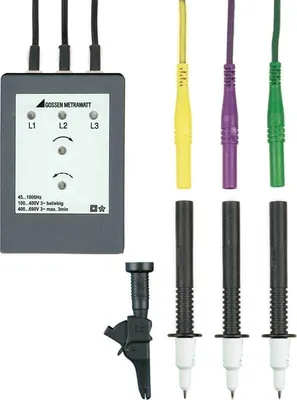 Gossen Metrawatt PhaseCop 2 - Merac poradia fáz 100 ... 690 V / 45 ... 1000 Hz