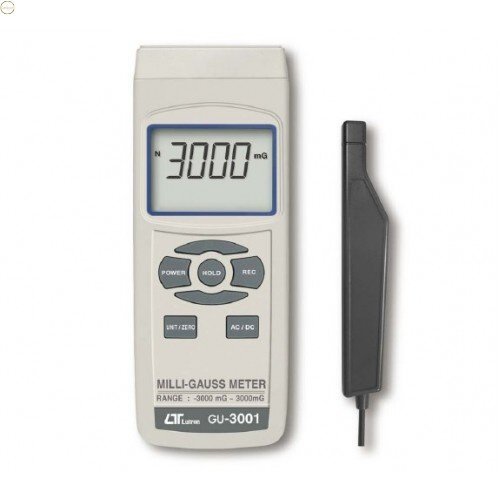 Lutron jednotka lesku 3001 - miligaussmetr na meranie AC/DC magnetického poľa s rozsahom ±3 mGauss