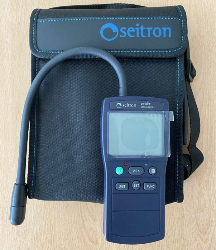 Seitron Gas Sniffer B20 - Detektor úniku plynu 0-10000 ppm / 0-1 % obj. / 0 - 20 % LEL