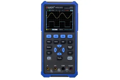 OWON HDS2202 - Dvojkanálový osciloskop 200 MHz