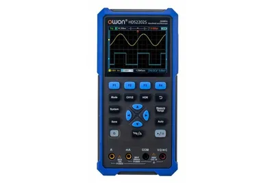 OWON HDS2202S - Dvojkanálový osciloskop s generátorom 200 MHz
